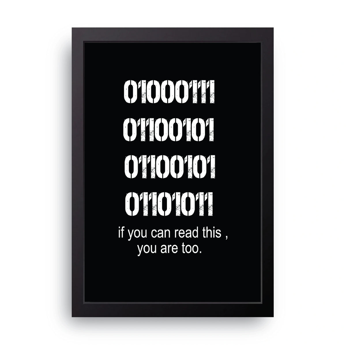 Binary Code Frame