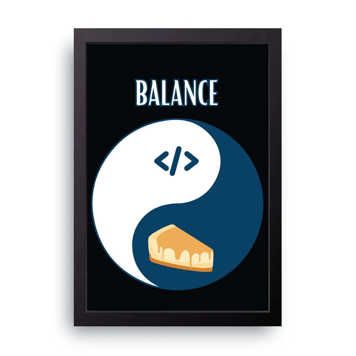 Balance Yin Yang Frame