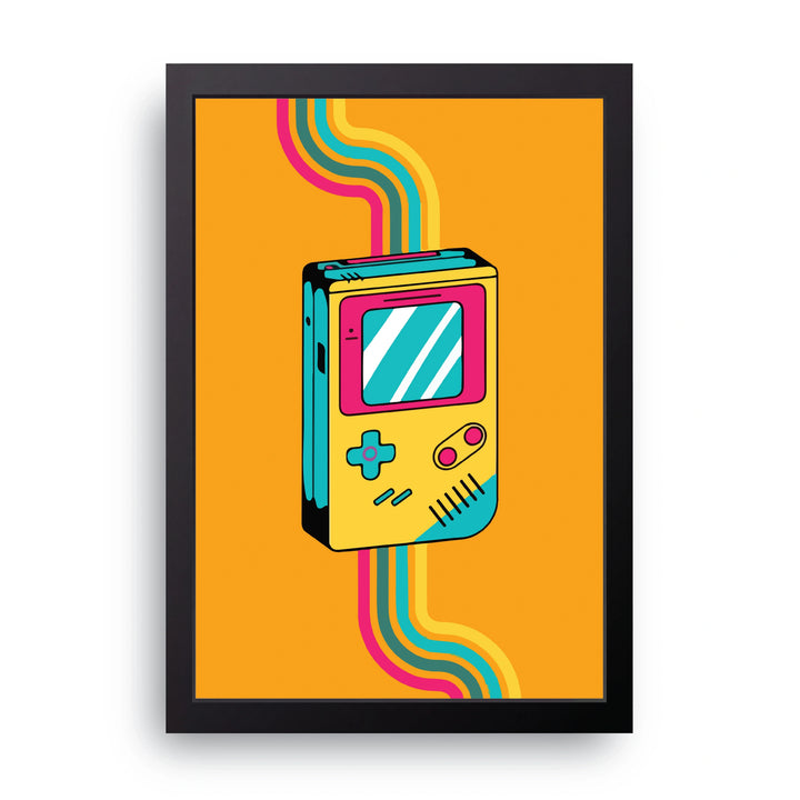Retro Game Console Frame