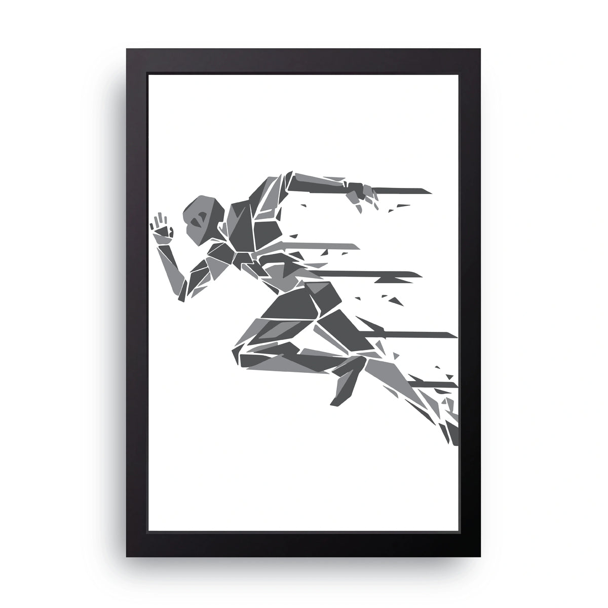 Fractured Runner Frame