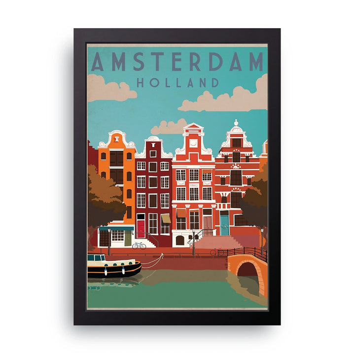 Amsterdam Houses Frame