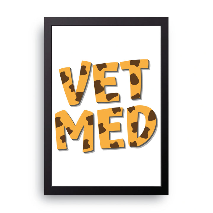 Vet Med Print Frame