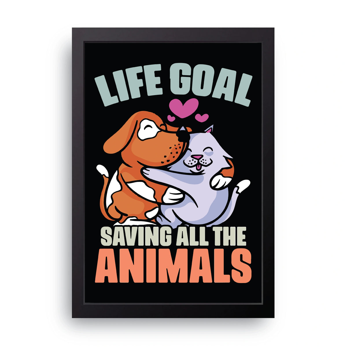 Saving Animals Frame