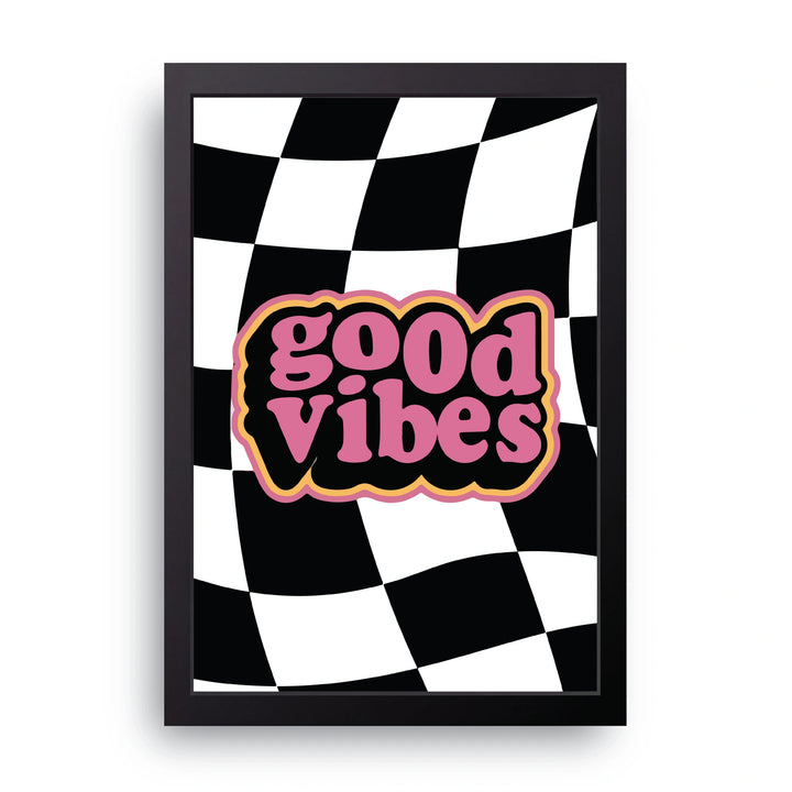 Checkered Vibes Frame