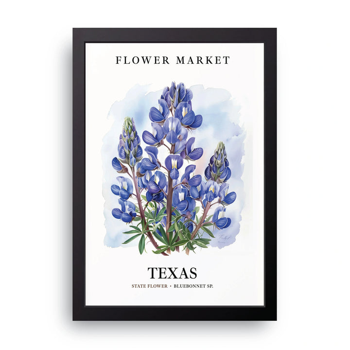Texas Flower Market Frame