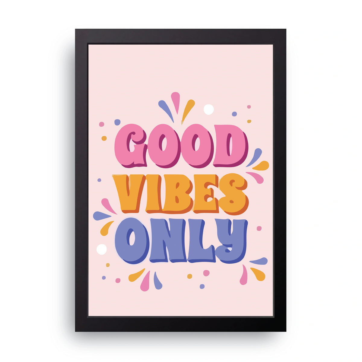 Good Vibes Only Frame