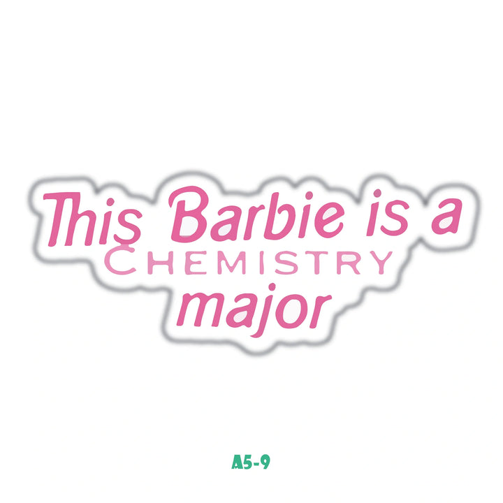 BARBIE CHEMISTRY MAJOR