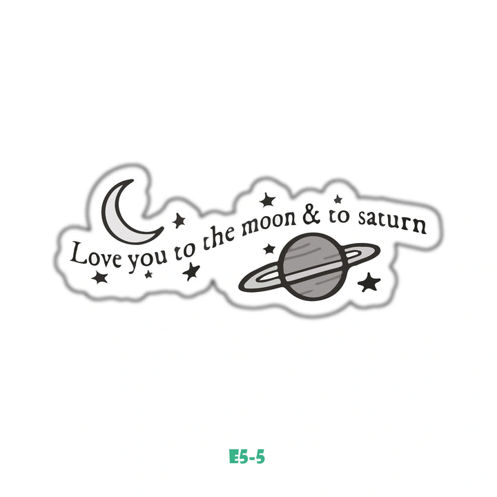 LOVE YOU TO THE MOON