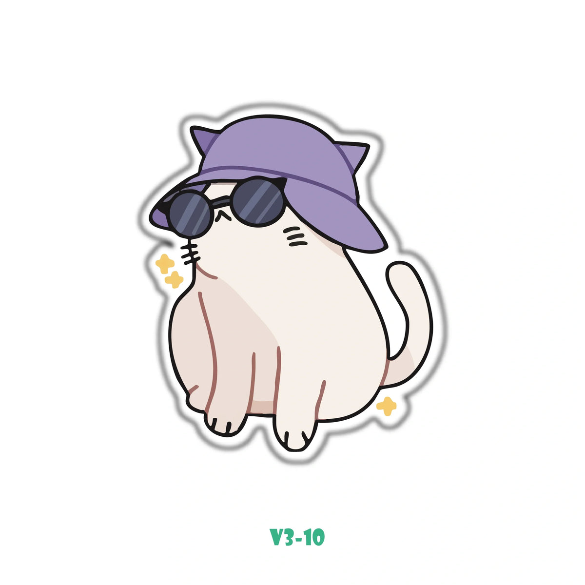 PURPLE SHADE KITTY